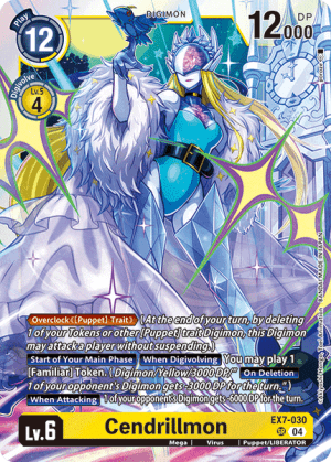Cendrillmon — Cyber Eden Digimon Card Game card by Akiyoshi Honga, Toei Animation