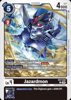 Jazardmon — Digimon LIBERATOR