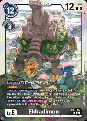 Eldradimon — Digimon LIBERATOR Digimon Card Game card by Kou-ichi