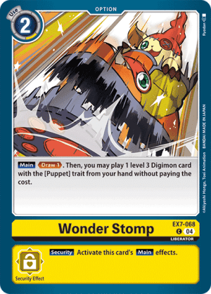Wonder Stomp — Digimon LIBERATOR