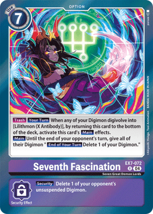 Seventh Fascination — Digimon LIBERATOR