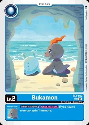 Bukamon — Blast Ace Digimon Card Game card by Nakano Haito