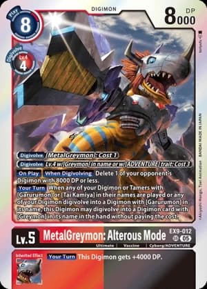 MetalGreymon: Alterous Mode — Battle of Omni