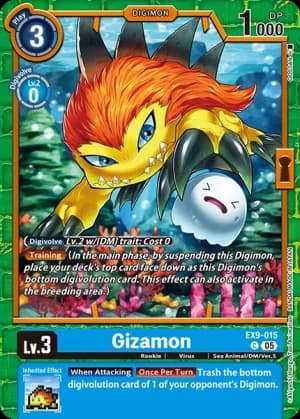 Gizamon — Blast Ace Digimon Card Game card by Ryudai