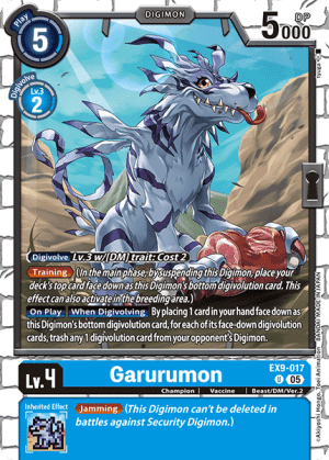 Garurumon — Versus Monsters