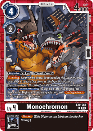 Monochromon — Battle of Omni