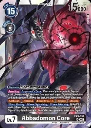 Abbadomon Core — Versus Monsters
