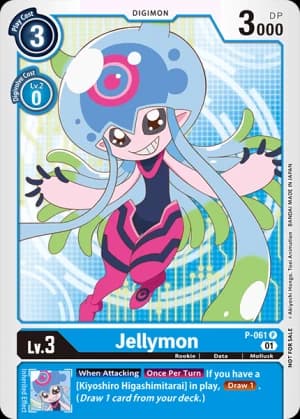 Jellymon — Resurgence Booster Digimon Card Game card by Akiyoshi Hongo, Toei Animation