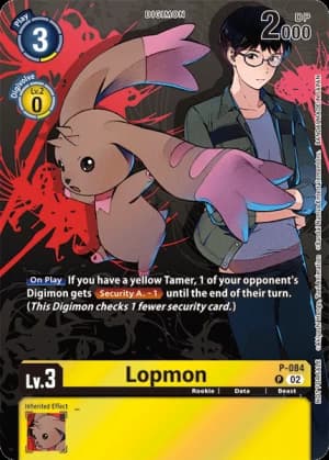 Lopmon — Alternative Being Booster Digimon Card Game card by GOSSAN