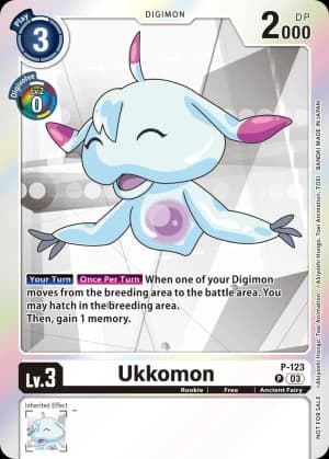 Ukkomon — Beginning Observer Pre-Release Cards Digimon Card Game card by Kenji Watanabe