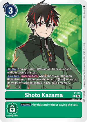 Shoto Kazama — Dawn of Liberator
