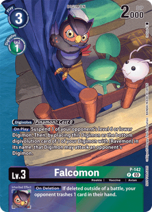 Falcomon — Alternative Being Booster Digimon Card Game card by Sperovida