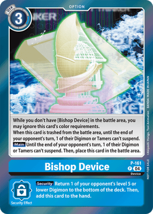Bishop Device — Limited Card Pack -Billion Bullet-