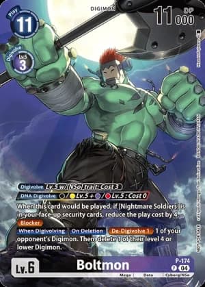 Boltmon — Classic Collection Digimon Card Game card by Akiyoshi Hongo, Toei Animation
