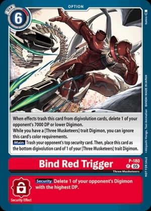 Bind Red Trigger — Release Special Booster 2.5