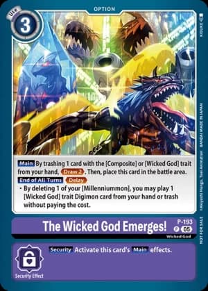 The Wicked God Emerges! — Release Special Booster 2.5