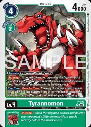 Tyrannomoni (Store Tournament 2025 Vol.4 Winner Pack) — Digimon Promotion Cards