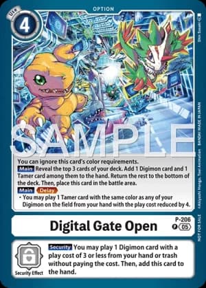 Digital Gate Open — Limited Card Pack -Final Crest-