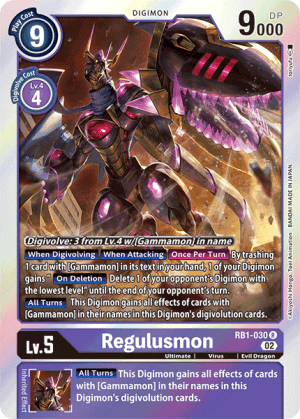 Regulusmon — Resurgence Booster