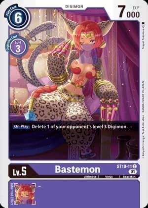 Bastemon — Infernal Ascension Digimon Card Game card by banira