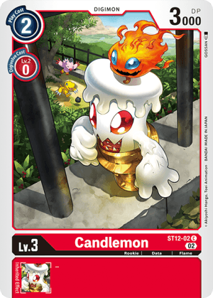 Candlemon — Chain of Liberation Digimon Card Game card by KISUKE