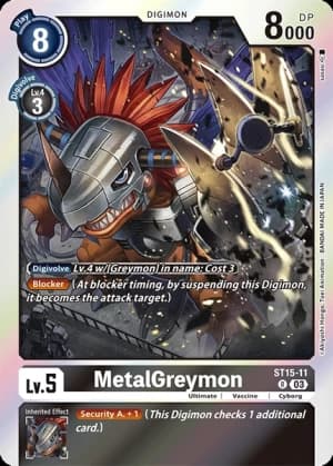 MetalGreymon (Demo Deck Exclusive) — Digimon Demo Deck Exclusive Cards