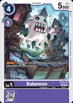 Bakemon — Exceed Apocalypse Digimon Card Game card by Ryodan