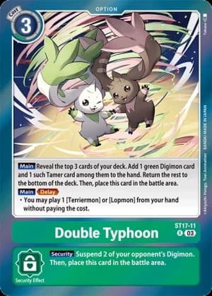 Double Typhoon — Starter Deck 17: Double Typhoon Advanced Deck Set