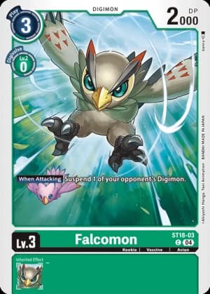 Falcomon — Alternative Being Booster Digimon Card Game card by Sperovida
