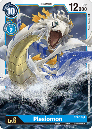 Plesiomon — Blast Ace Digimon Card Game card by Nakano Hayato