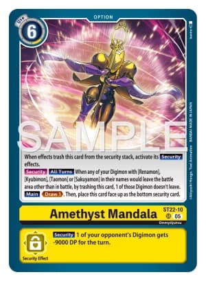 Amethyst Mandala — Digimon Card Game card