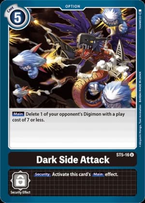 Dark Side Attack — Starter Deck 05: Machine Black