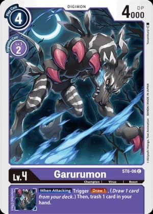 Garurumon — Advanced Booster Digimon Generation