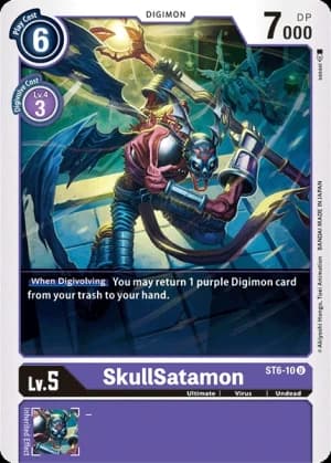 SkullSatamon — Blast Ace Digimon Card Game card by toriyufu