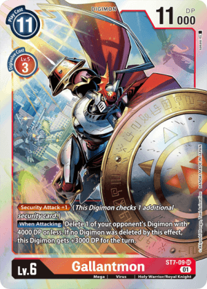 Gallantmon (2022 Championship Finals Digimon Tamers Pack) — Digimon Card Game card