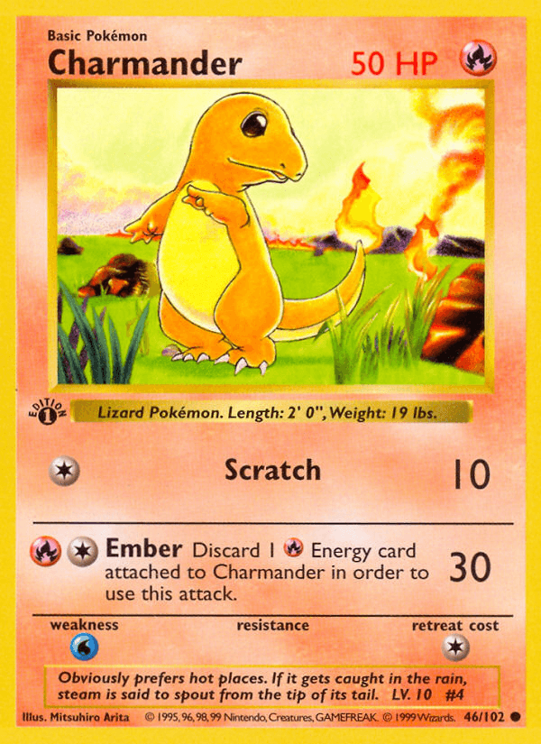 Charmander — Pokémon TCG card