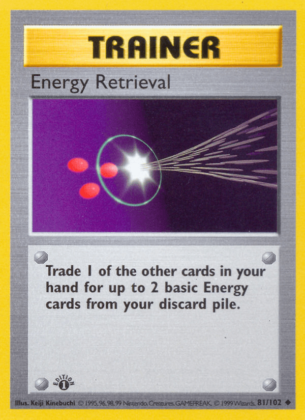 Energy Retrieval — Base Set (Shadowless)