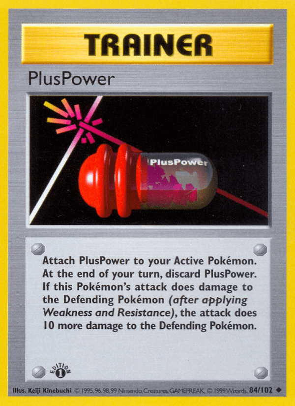PlusPower — Base Set (Shadowless)