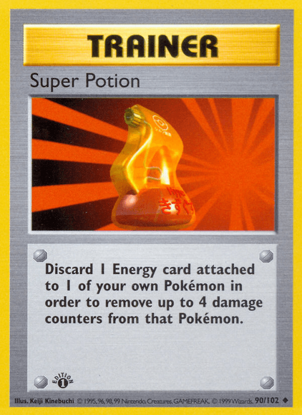 Super Potion — Base Set (Shadowless)
