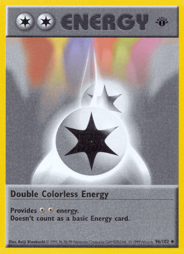 Double Colorless Energy — Base Set (Shadowless)