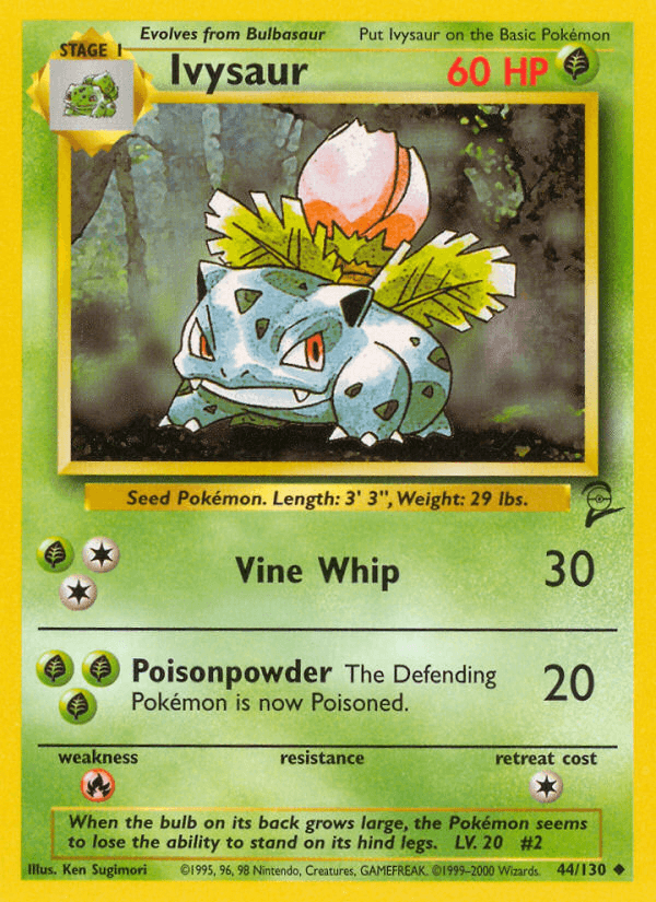 Ivysaur — Base Set 2