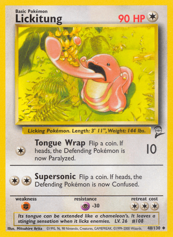 Lickitung — Base Set 2
