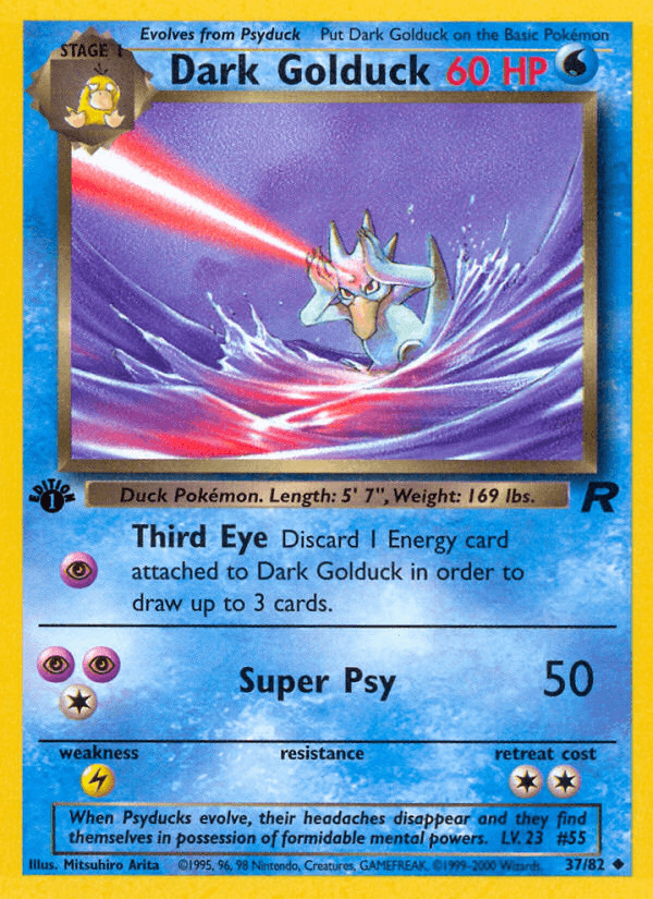 Dark Golduck — Team Rocket