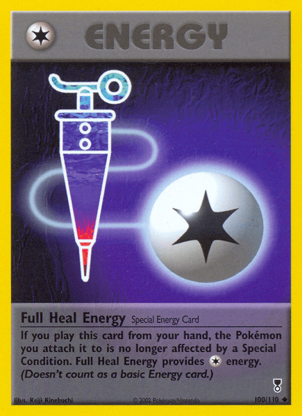 Full Heal Energy — Legendary Collection Pokémon TCG card by Keiji Kinebuchi