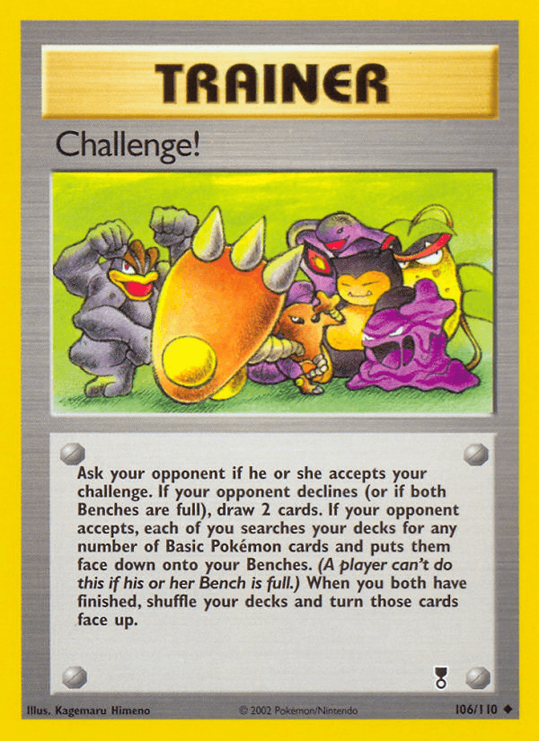 Challenge! — Legendary Collection Pokémon TCG card by Kagemaru Himeno