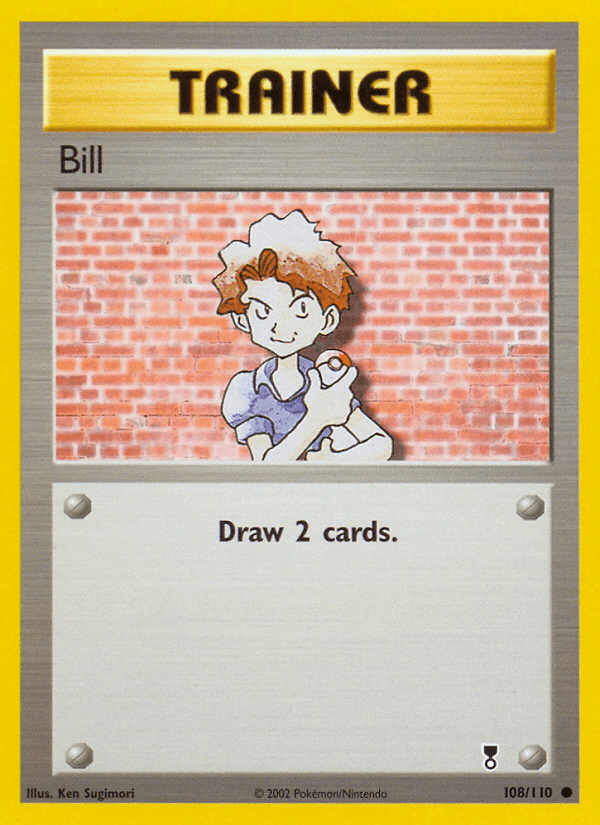 Bill — Legendary Collection Pokémon TCG card by Ken Sugimori