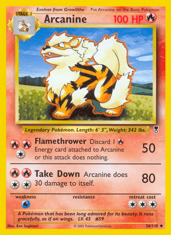 Arcanine — Legendary Collection