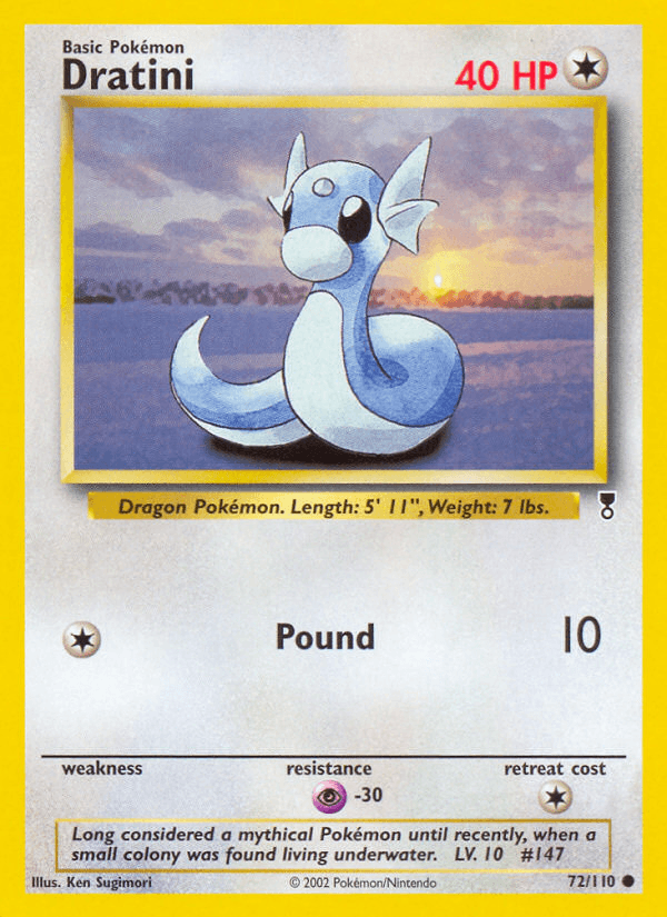 Dratini — Legendary Collection Pokémon TCG card by Ken Sugimori