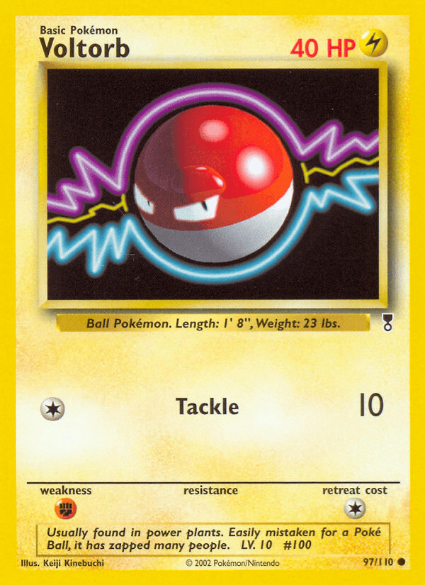 Voltorb — Legendary Collection Pokémon TCG card by Keiji Kinebuchi