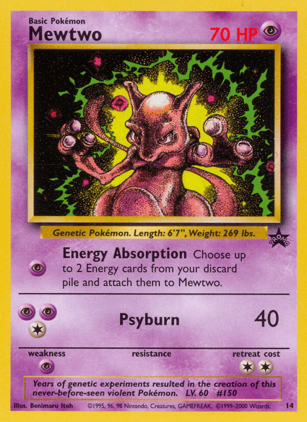 Mewtwo — Pokémon TCG card